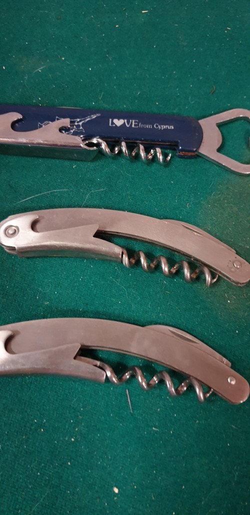 wijnfles openers 6 stuks, Ophalen of Verzenden, 'T Olde Gre-j, Info@toldegrej.nl, Endepoelstraat 20f Didam