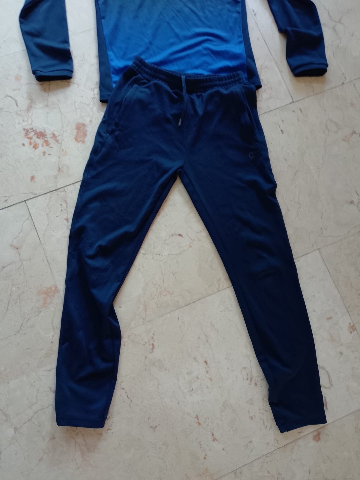 Cruijff Trainingspak Maat 164 - Blauw, Kinderen en Baby's, Ophalen of Verzenden, Gebruikt, Jongen, Setje