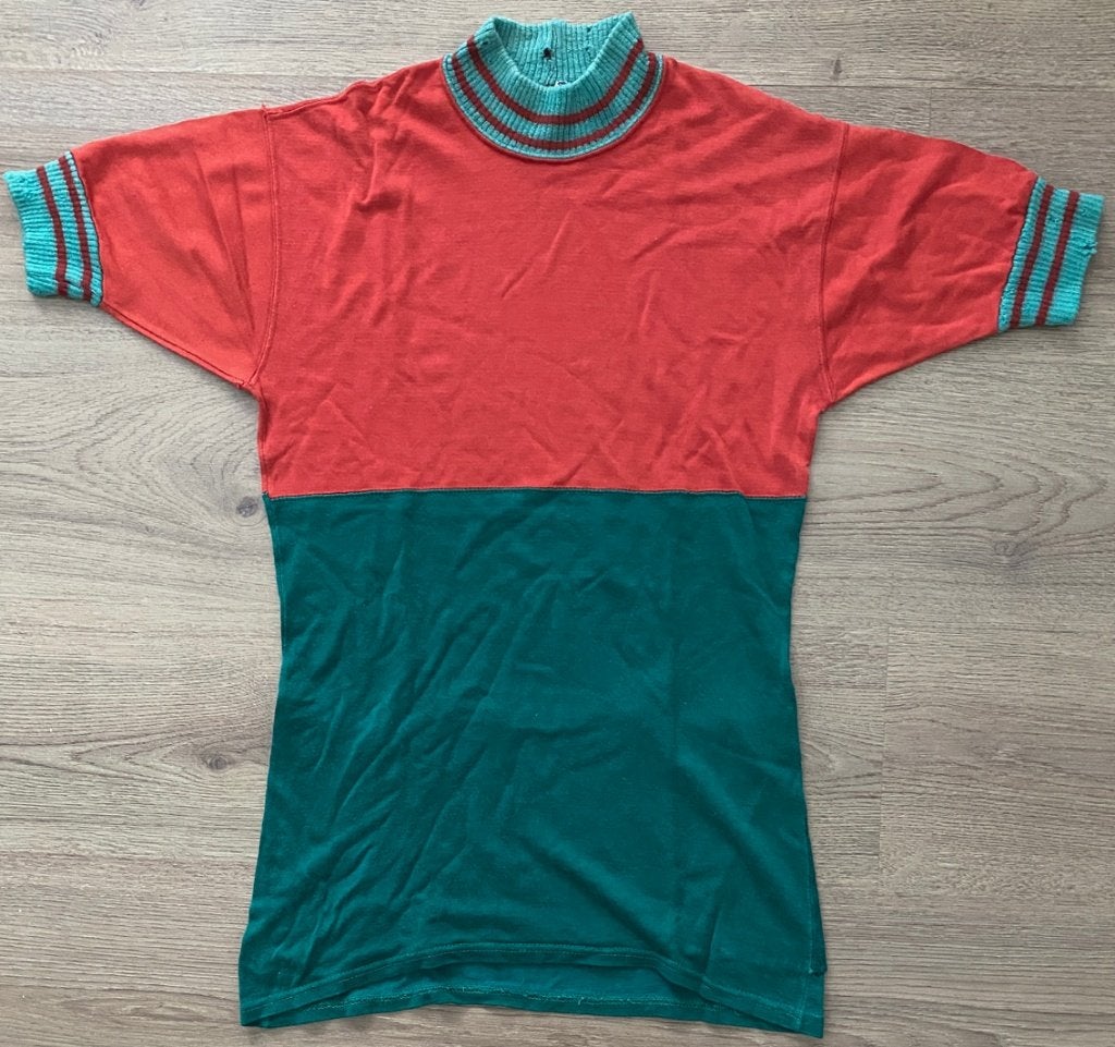 Wollen retro wielertrui uit de JAREN 60/70, Ophalen of Verzenden, Overige typen