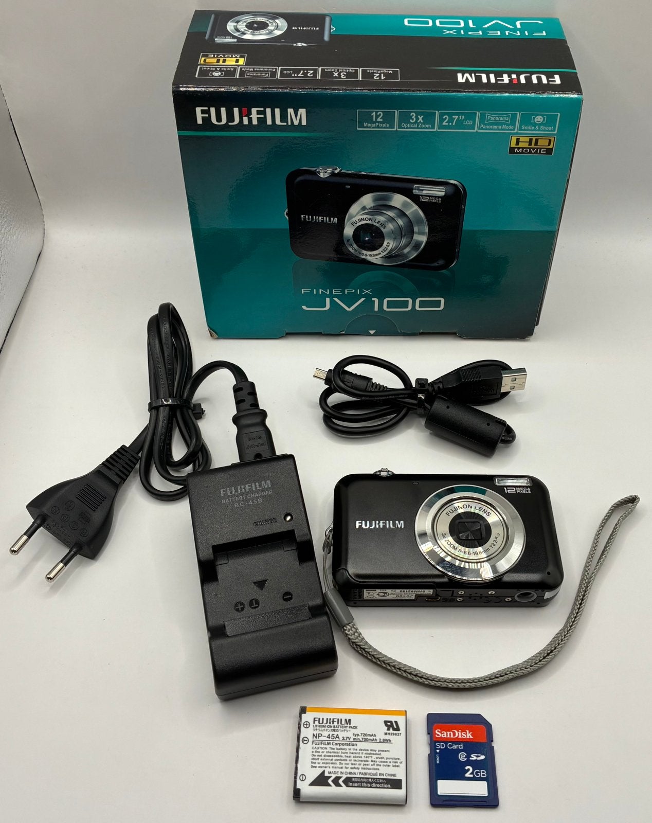 Fujifilm FinePix JV100 - compact camera, Ophalen of Verzenden, Zo goed als nieuw