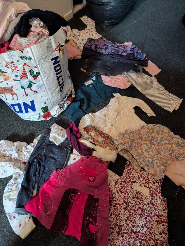 Meisjes kledingpakket 62/80, Ophalen, Zo goed als nieuw, Maat 62
