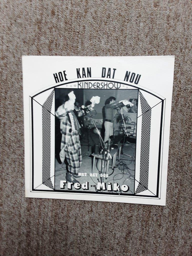 vinyl lp Fred en Miko hoe kan dat nou (kindershow), Cd's en Dvd's, Vinyl | Nederlandstalig, LP, Gebruikt, Ophalen of Verzenden