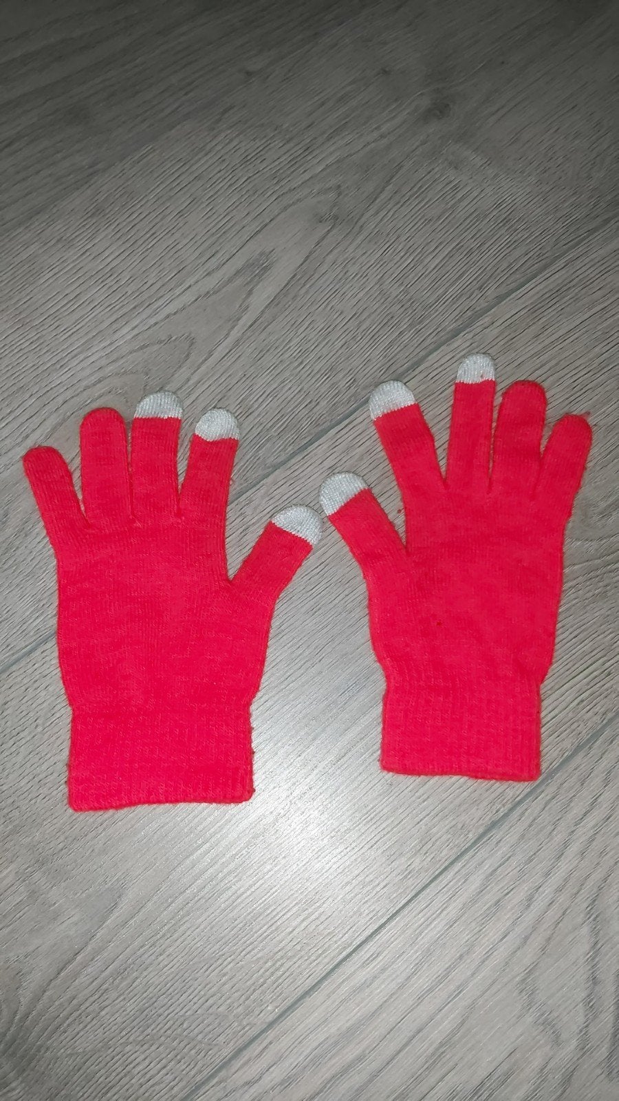 Rode kinderhandschoenen met touchscreen functie - Maat M, Jongen of Meisje, Nieuw, Ophalen of Verzenden, Handschoenen