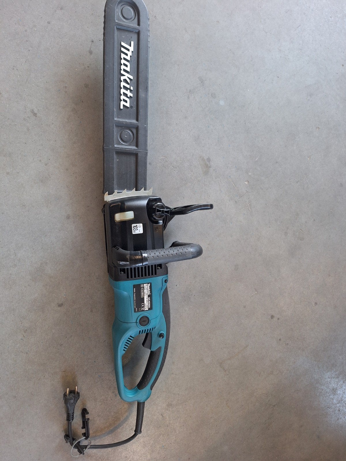 Makita UC4030A elektrische kettingzaag 2000W, Ophalen of Verzenden, Gebruikt