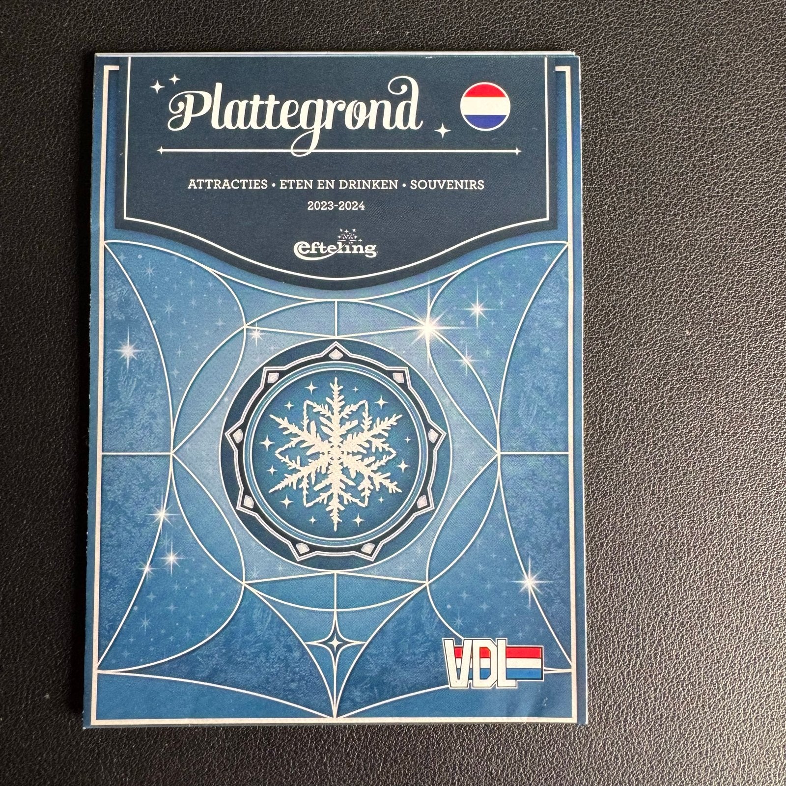 Efteling Plattegrond Winter 2023-2024 - VDL Editie, Verzamelen, Efteling, Nieuw, Overige typen, Verzenden