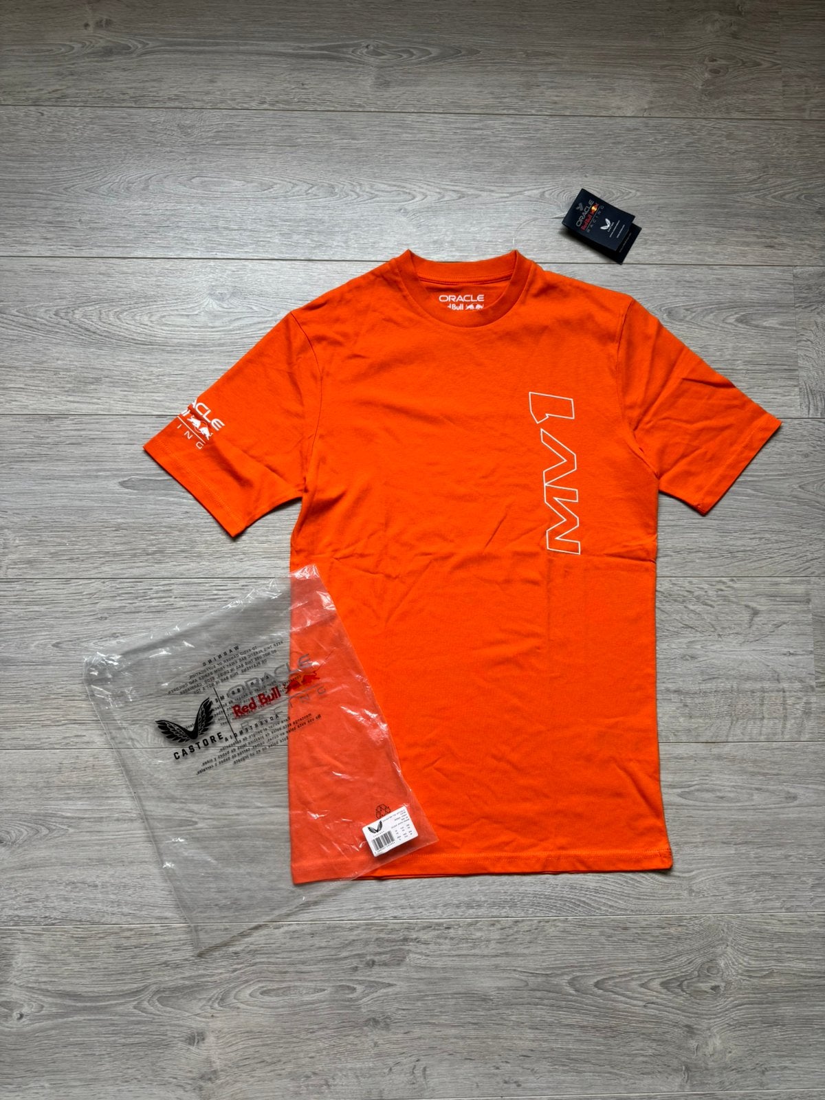 Red Bull Racing T-Shirt Max Verstappen maat XS, Ophalen of Verzenden, Nieuw, Maat 46 (S) of kleiner, Oranje