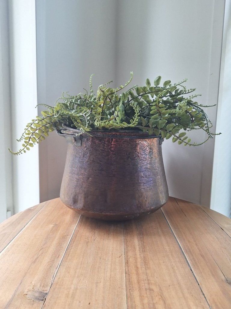 Mooie, vintage/antieke koperen ketel, Antiek en Kunst, Antiek | Koper en Brons, Ophalen of Verzenden, Koper