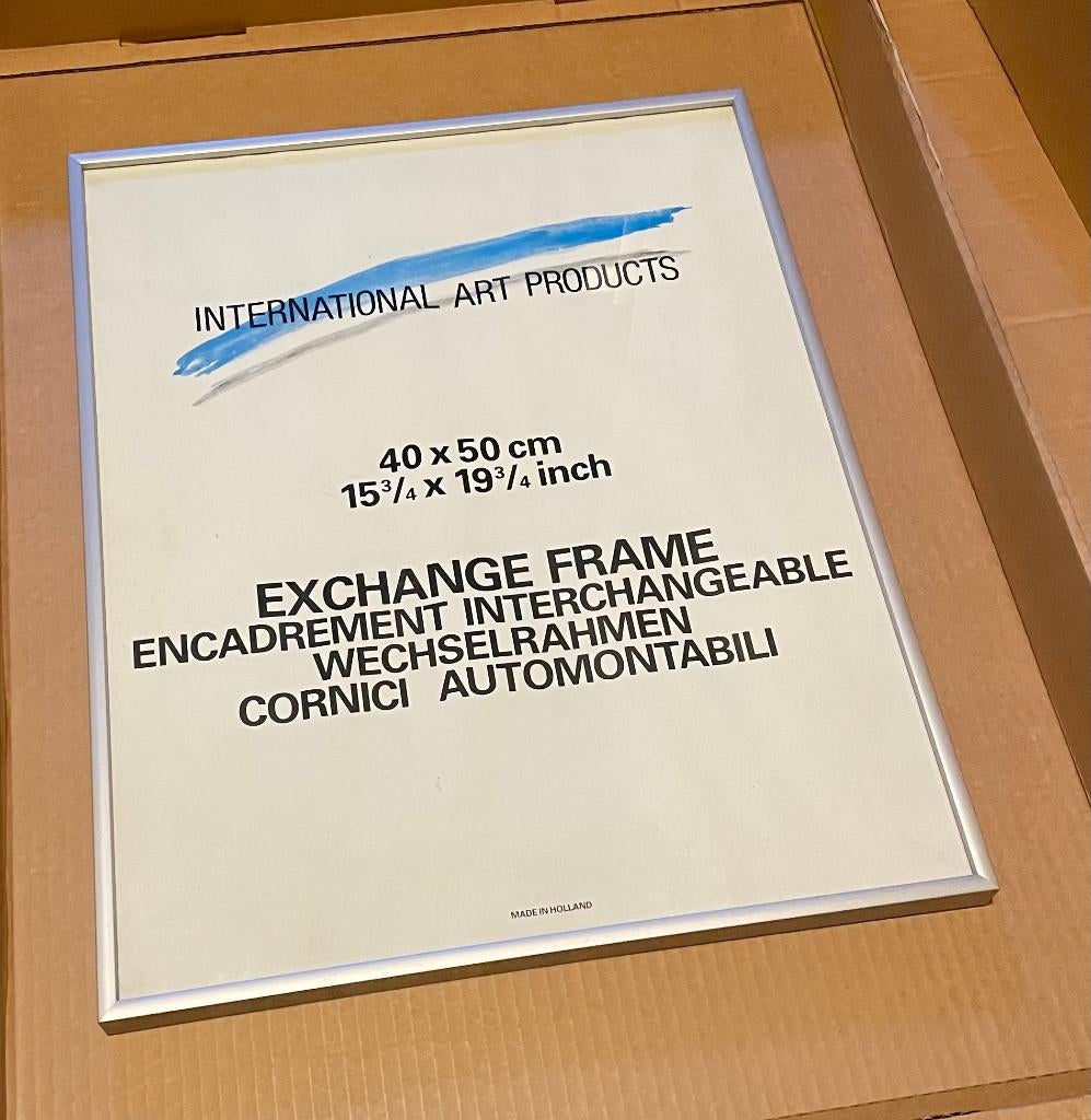 Professionele aluminium wissellijst, 40x50 cm, Ophalen, Zo goed als nieuw