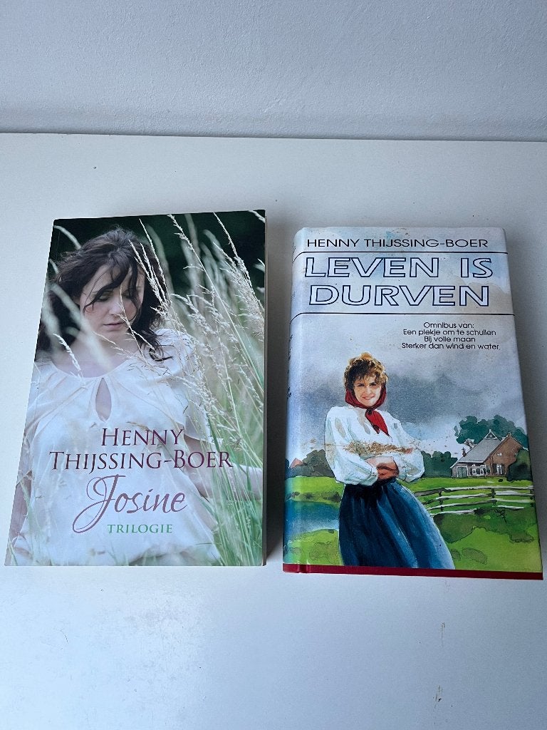 Henning Thijssing-Boer - Leven is Durven & Josine Trilogie, Ophalen of Verzenden