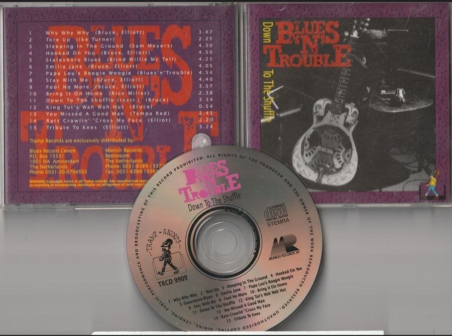 Blues 'N' Trouble - Down To The Shuffle, Ophalen of Verzenden, Gebruikt, Blues