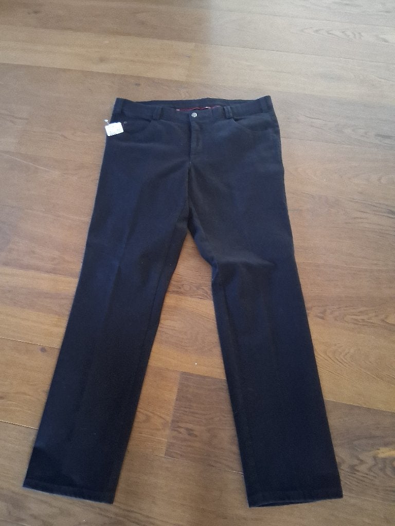 Herenspijkerbroek stretch maat 56 zwart, Kleding | Heren, Zwart, Ophalen of Verzenden, W40 - W42 (confectie 56/58), Meyer