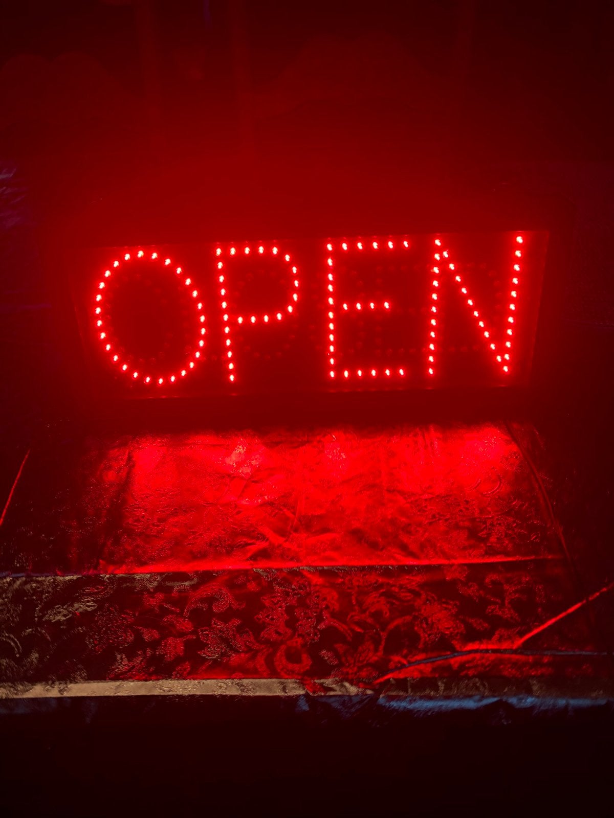 LED Open/Closed Neon Lichtbord - Rood/Groen, Meerkleurig, Kunststof, Ophalen of Verzenden, Zo goed als nieuw