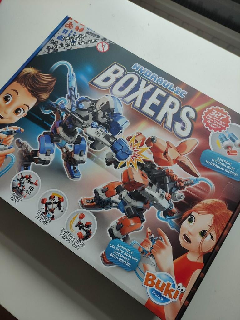 Buki - Hydraulische Boxers Robot Bouwpakket, Ophalen, Nieuw, Bouwen