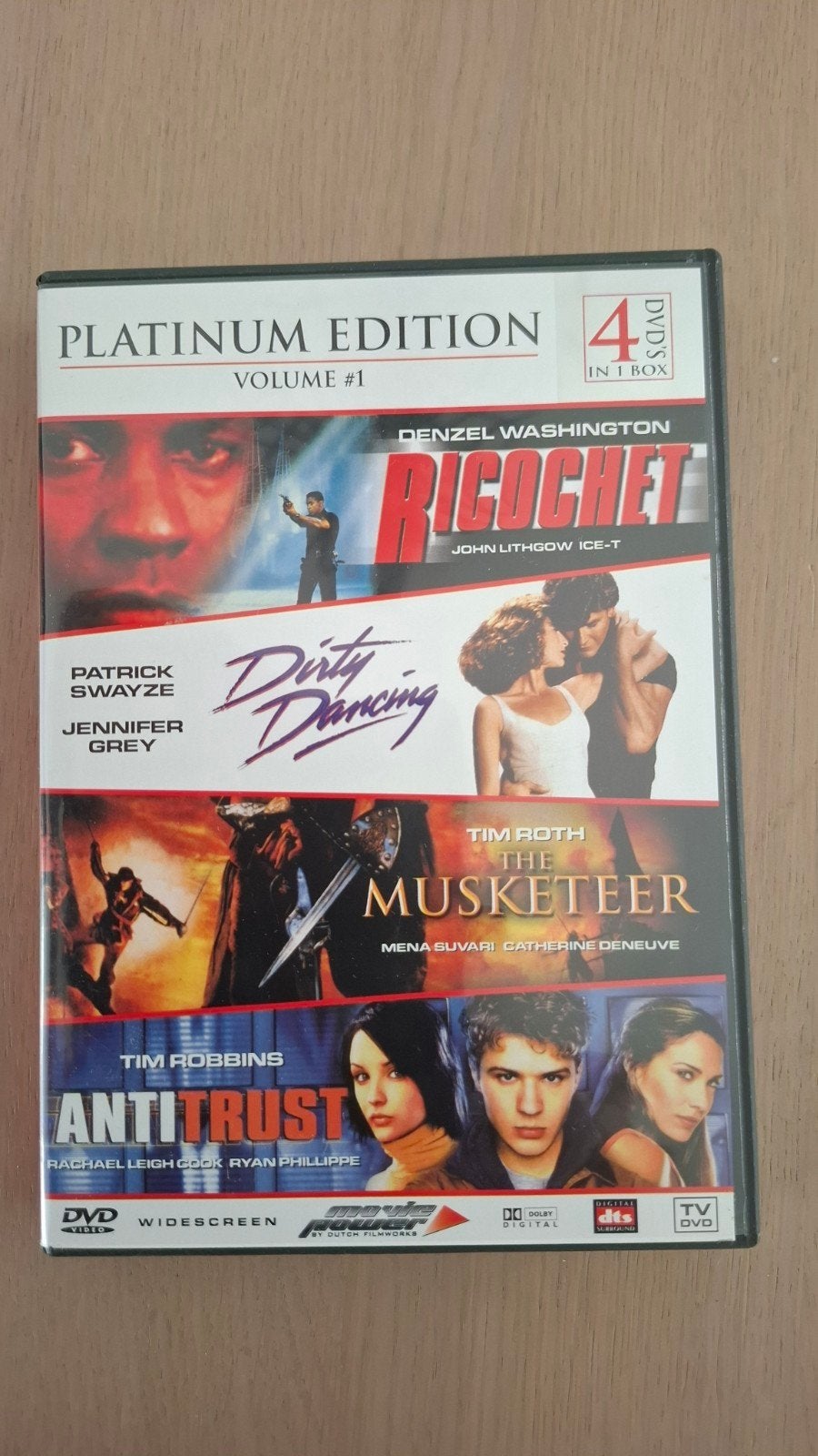 Platinum Edition Volume #1 (4 DVD's in 1 Box), Vanaf 16 jaar, Nederlands, Ophalen of Verzenden, Inclusief doosje