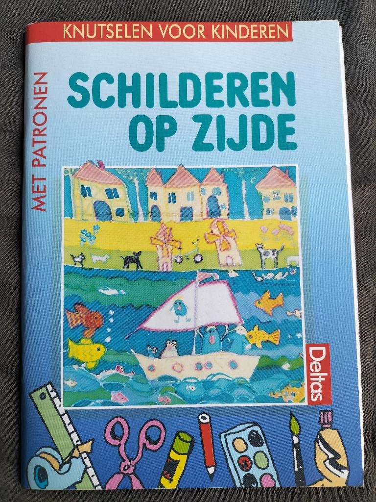 Knutselen voor kinderen - Schilderen op zijde, Ophalen of Verzenden, Zo goed als nieuw, Renate Henge, Non-fictie