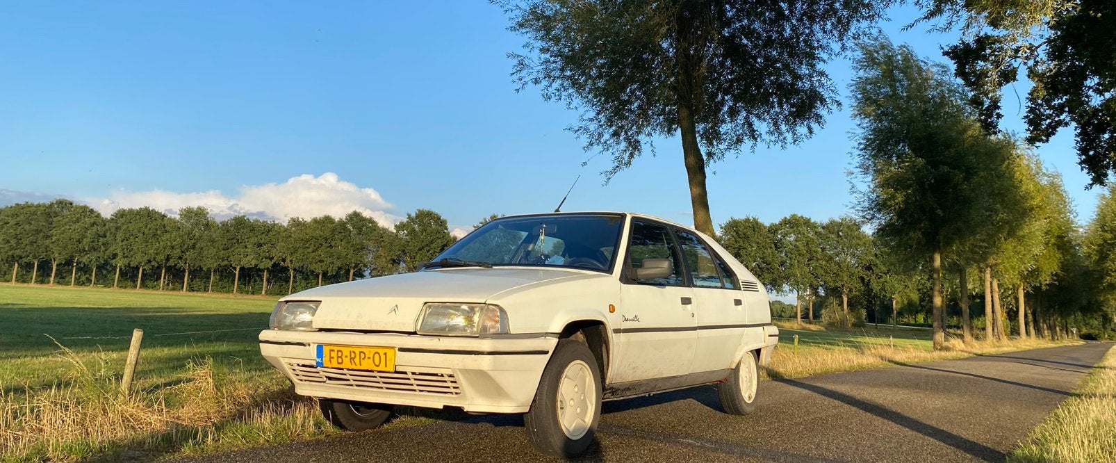 Citroën BX 1.4 I Deauville U9 1992 Wit, Auto's, Citroën, Voorwielaandrijving, 921 kg, 4 cilinders, BX