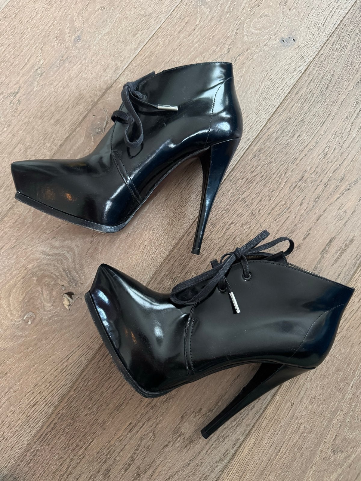 Lanvin hakken maat 38,5, Ophalen of Verzenden, Gedragen, Zwart, Pumps