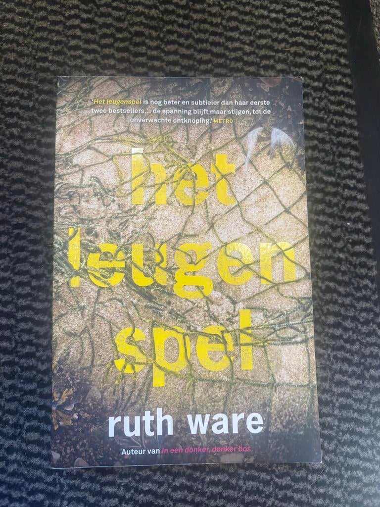 Het Leugenspel - Ruth Ware (Thriller), Boeken, Thrillers, Ophalen of Verzenden, Gelezen, Nederland