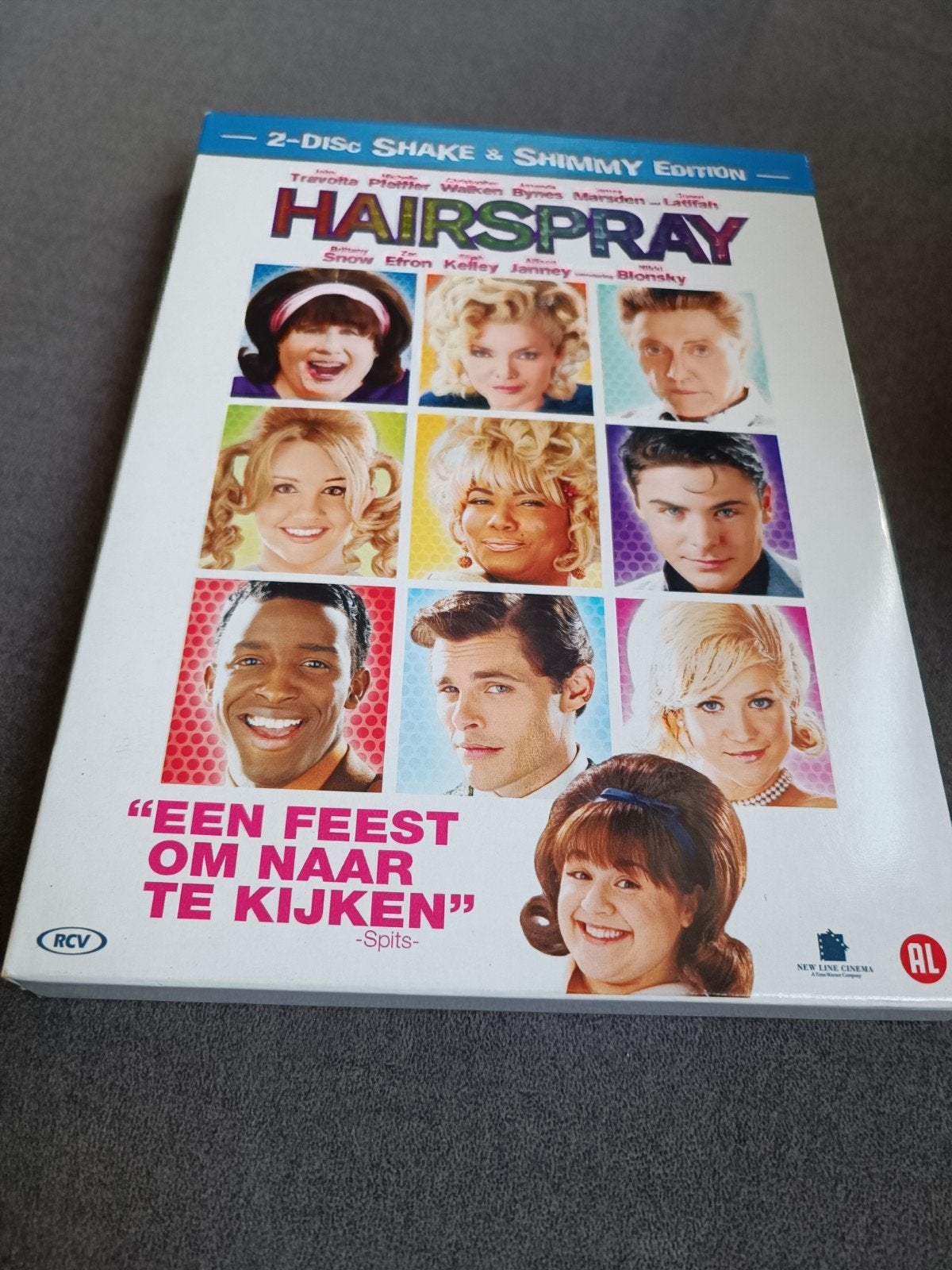 Hairspray - dvd, Alle leeftijden, Ophalen of Verzenden, Zo goed als nieuw, Romantische komedie