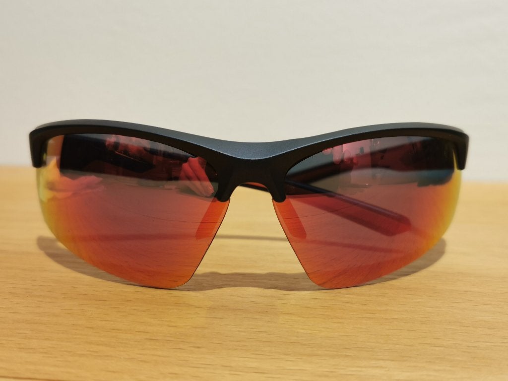 CWI5001 Sportzonnebril Cat.3 (rood/blauw), Ophalen of Verzenden, Zo goed als nieuw, Overige typen