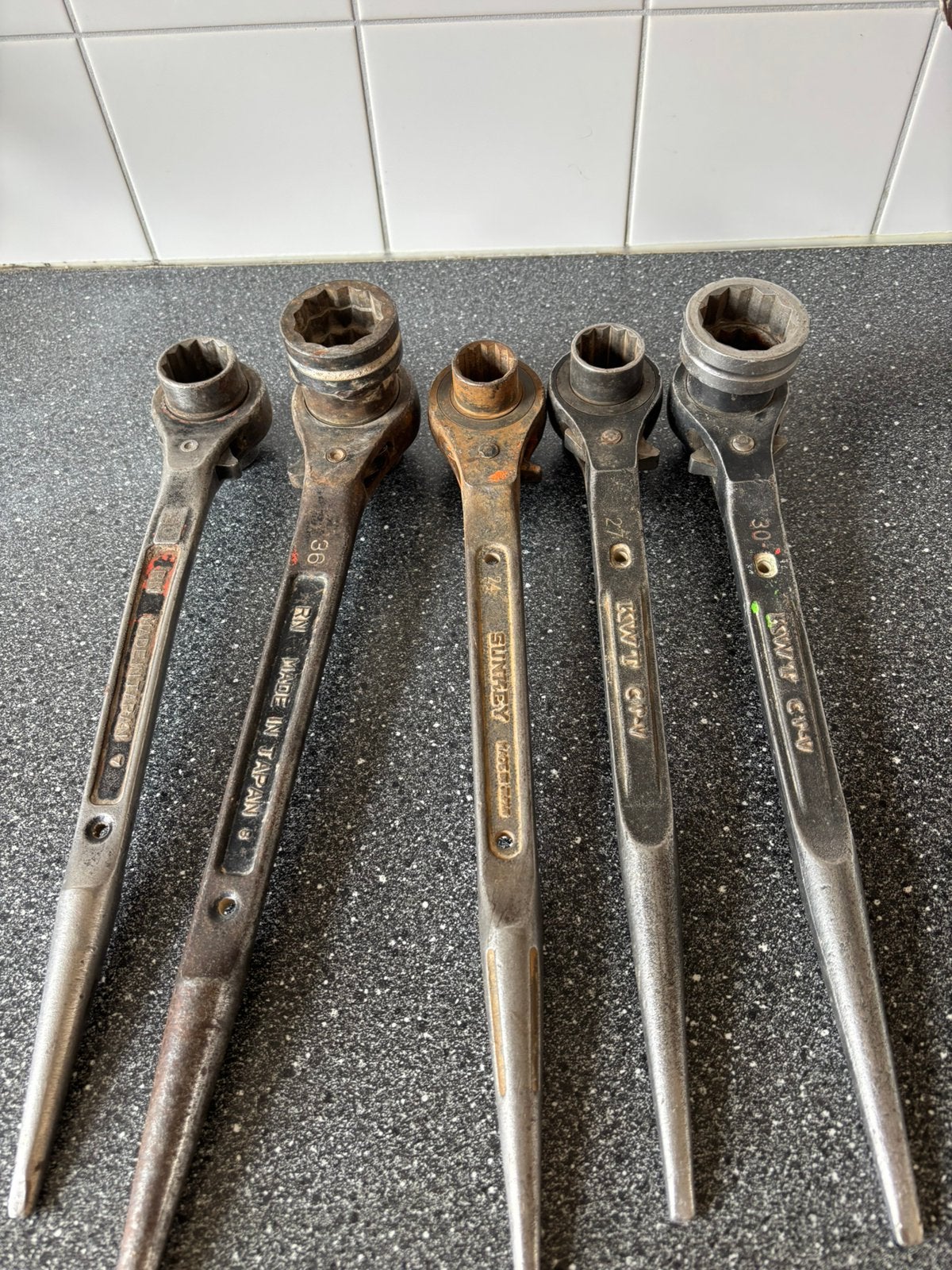 Steigerratels, Ophalen, Gebruikt