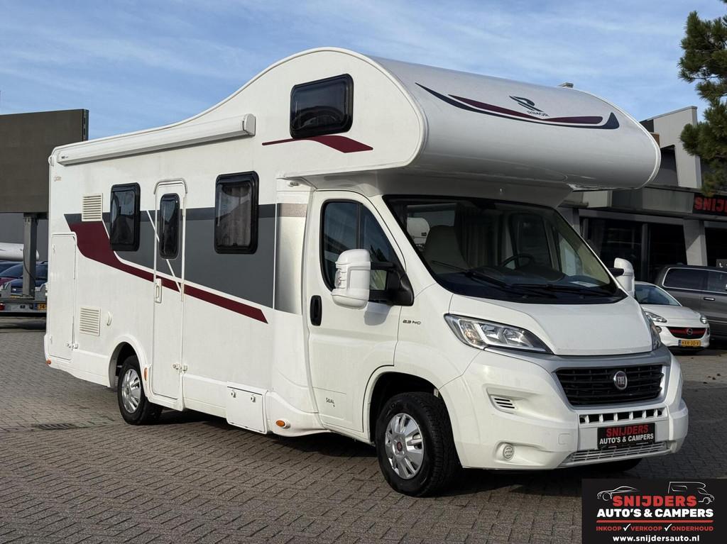 Rimor Seal 9 Alkoof met 7 slaapplaatsen familie camper, Caravans en Kamperen, Campers, Alkoof, Dakluik, Achteruitrijcamera, 7 tot 8 meter