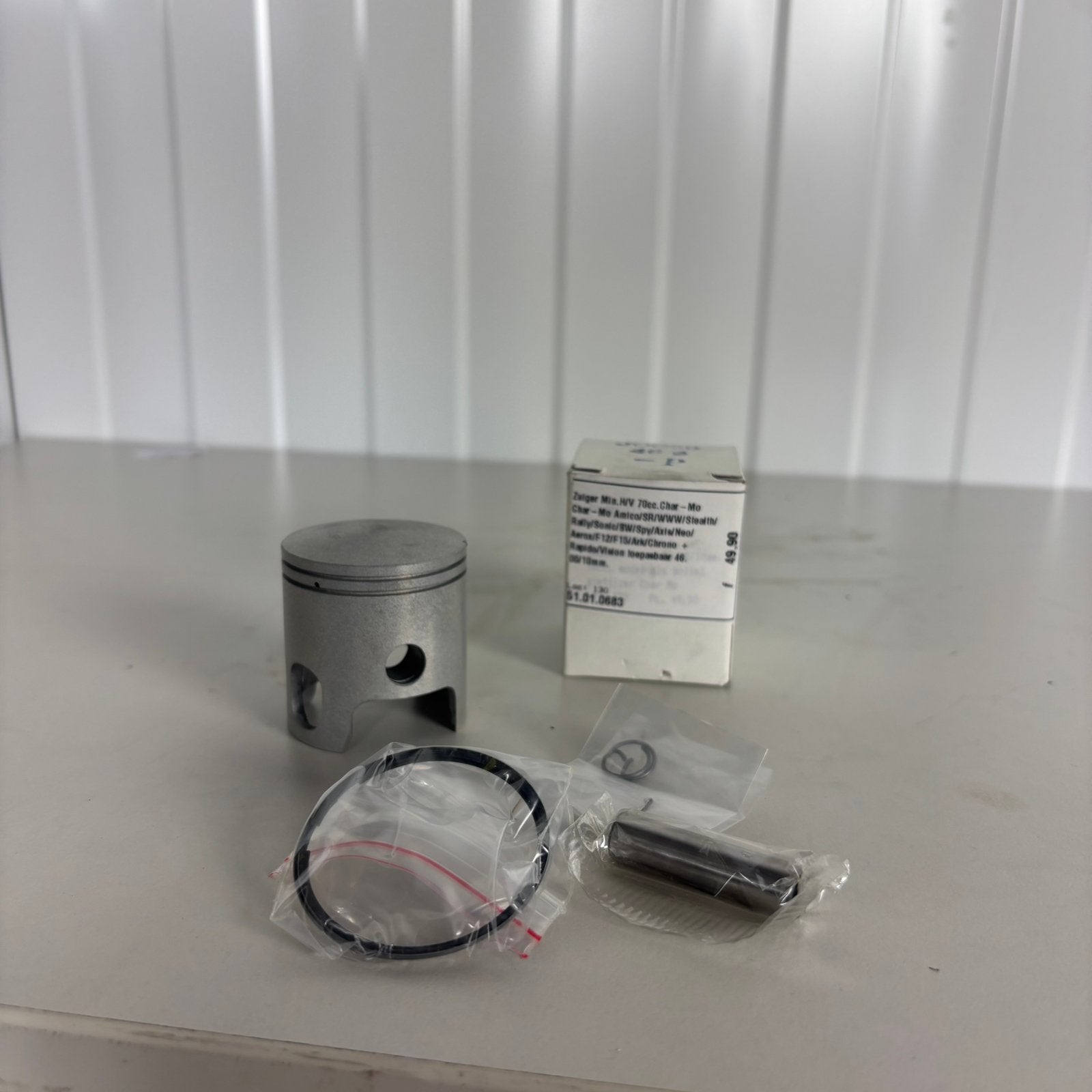 Zuiger 46mm 10mm Minarelli 70cc Yamaha Jog Aerox, Verzenden, ., Zo goed als nieuw, .