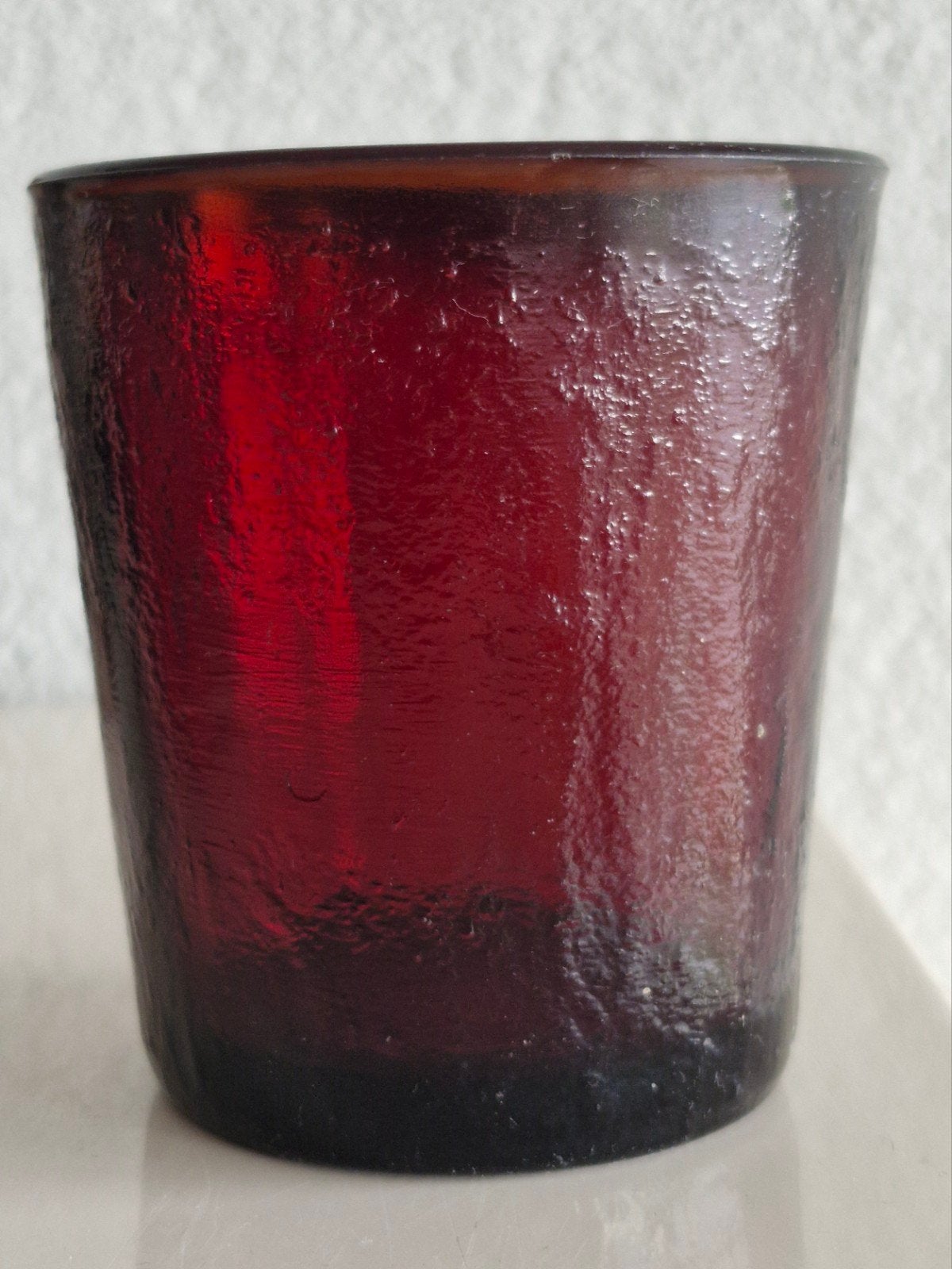 Rood Arcoroc glas, Ophalen of Verzenden, Rood, Glas