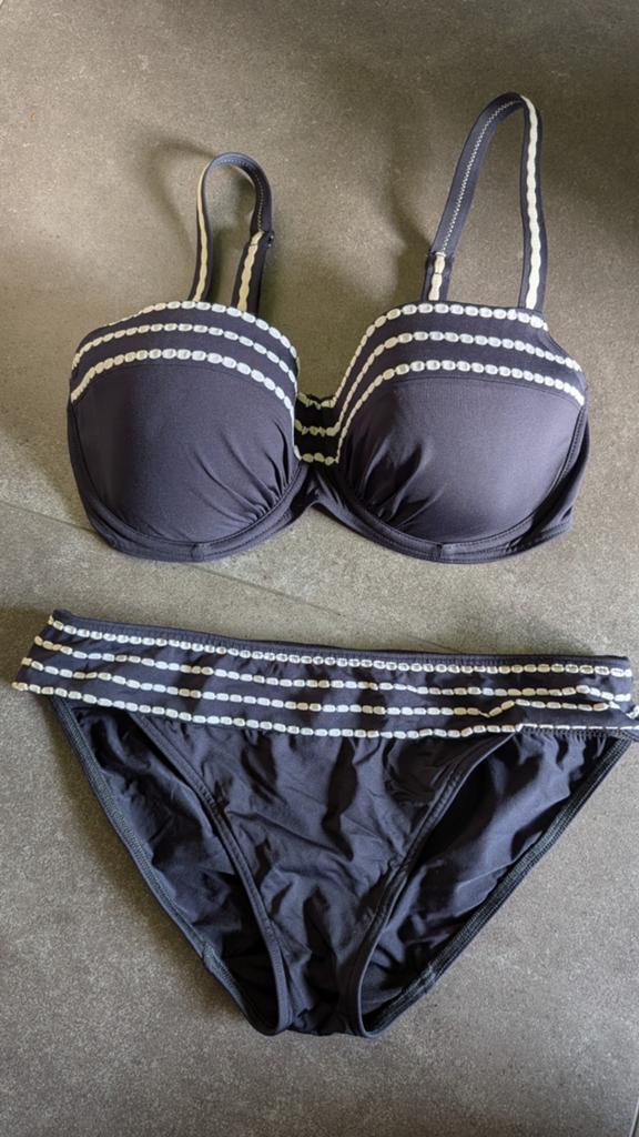 Bikini prima Donna swim 70E broekje S, Kleding | Dames, Ophalen of Verzenden, Zo goed als nieuw, Blauw, Bikini