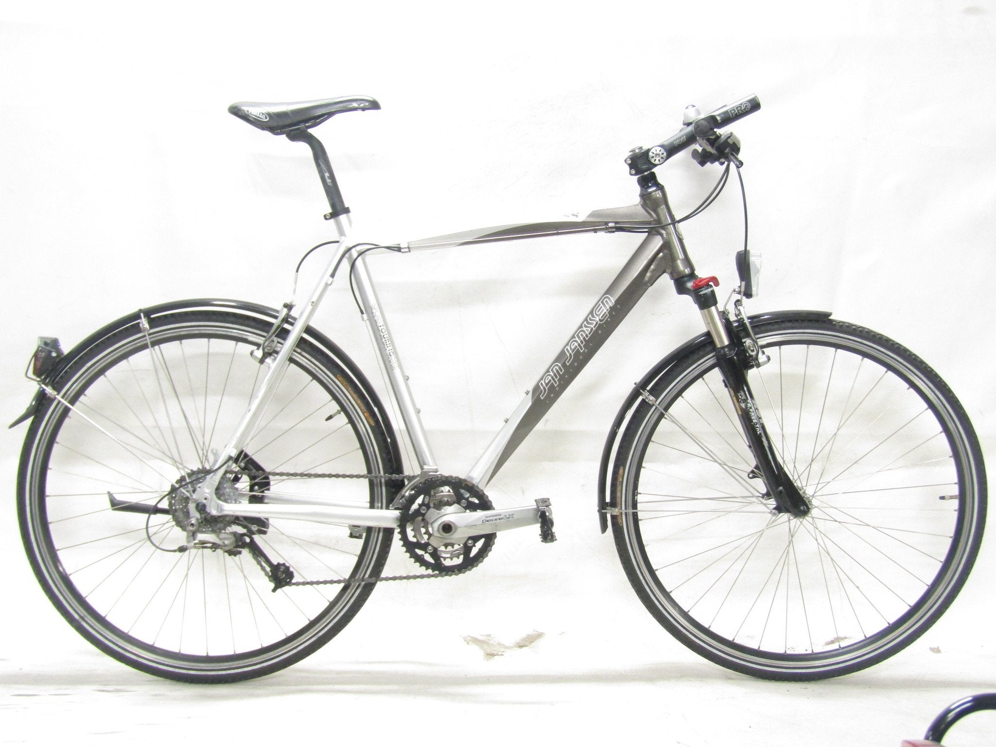 Jan-janssen Impress grijs heren 60cm 28inch, Fietsen en Brommers, Fietsen | Heren | Herenfietsen, 57 tot 61 cm, Gebruikt, Overige merken