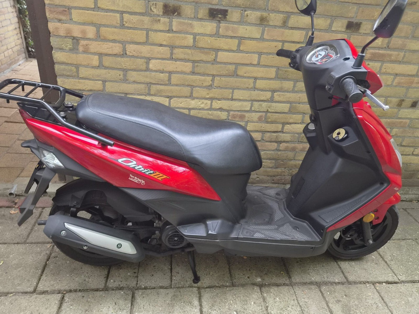 sym orbit 3, Fietsen en Brommers, Ophalen, Gebruikt, Maximaal 45 km/u, Benzine