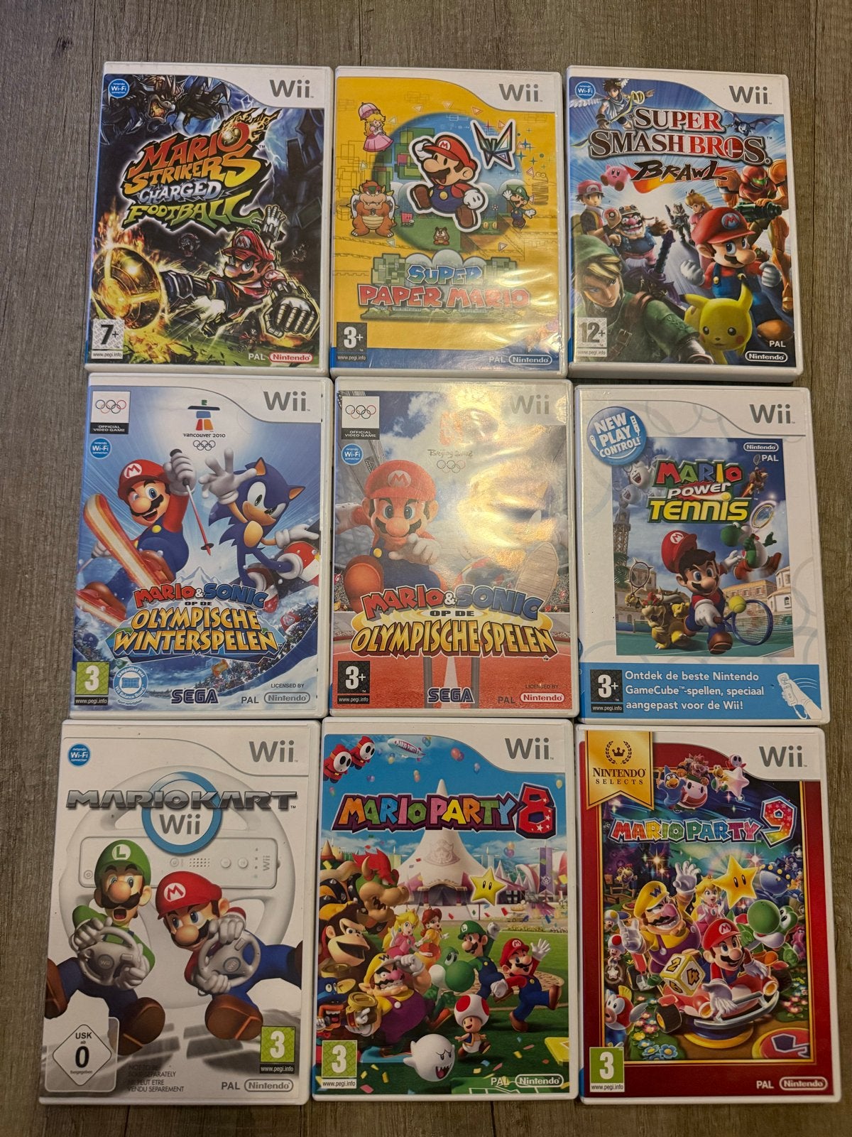 Wii Mario Games, 1 speler, Eén computer, Ophalen of Verzenden, Zo goed als nieuw