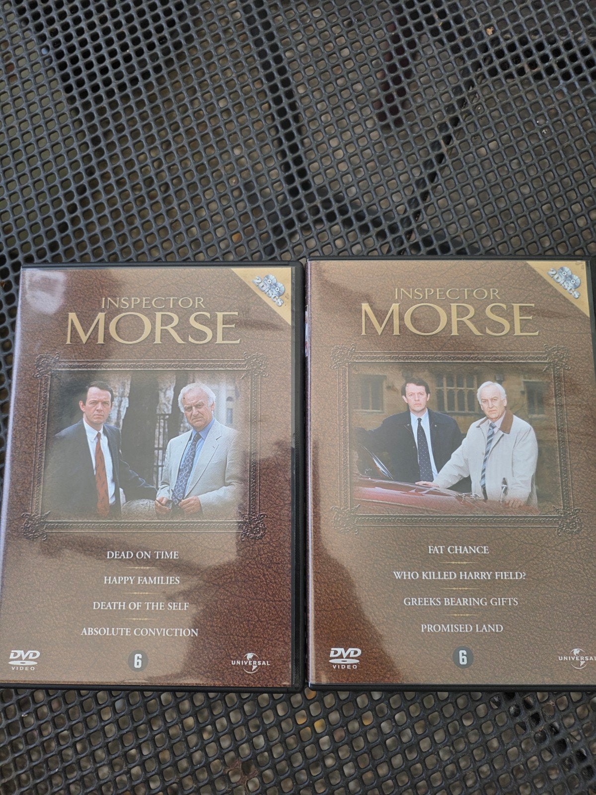 Inspector Morse 2- dvd boxen.  Deel 5 en 6, Alle leeftijden, Ophalen of Verzenden, Zo goed als nieuw, Actie en Avontuur