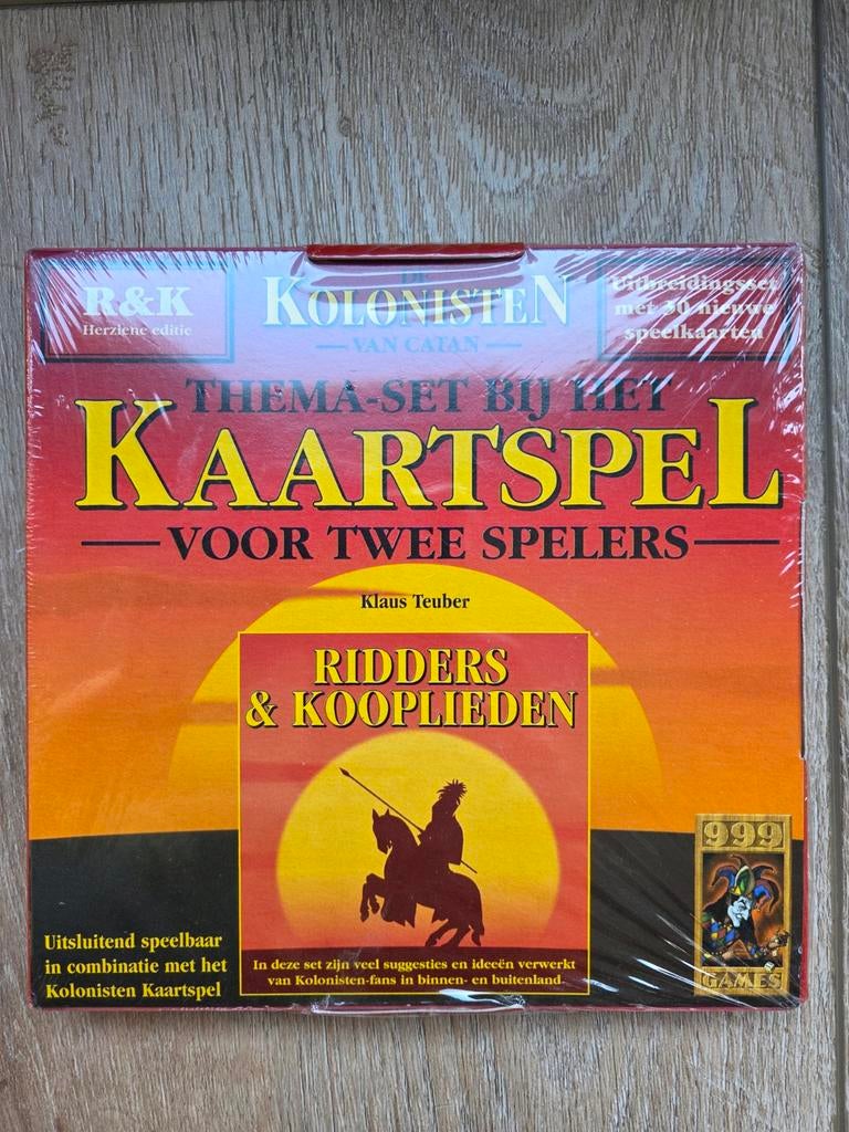 Kolonisten van Catan Kaartspel: Ridders & Kooplieden, Een of twee spelers, Ophalen of Verzenden, Nieuw, 999 Games
