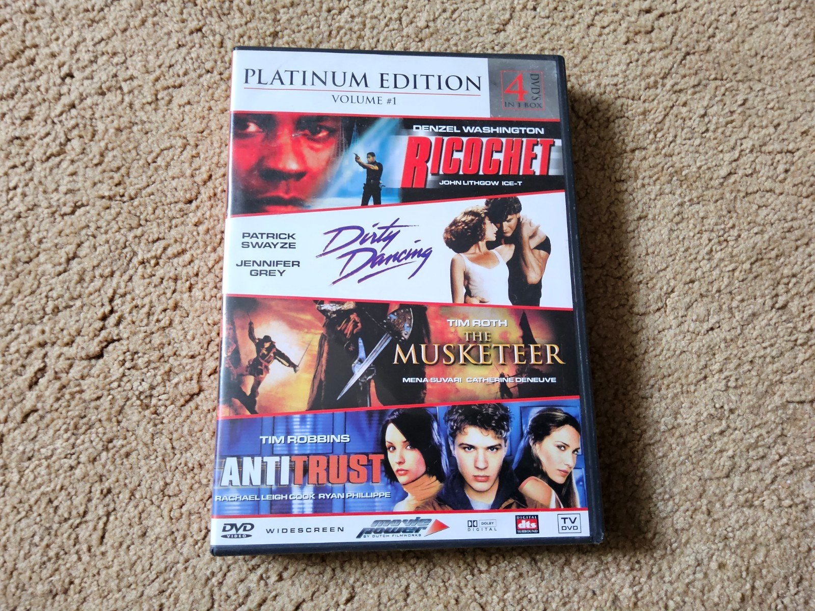 Platinum Edition Volume #1 - 4 films in 1 box, Engels, Vanaf 16 jaar, Nederlands, Overige genres