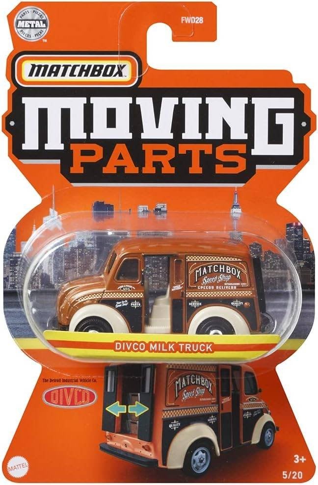 2021 Matchbox Divco Milk Truck - Moving Parts, Ophalen of Verzenden, Nieuw