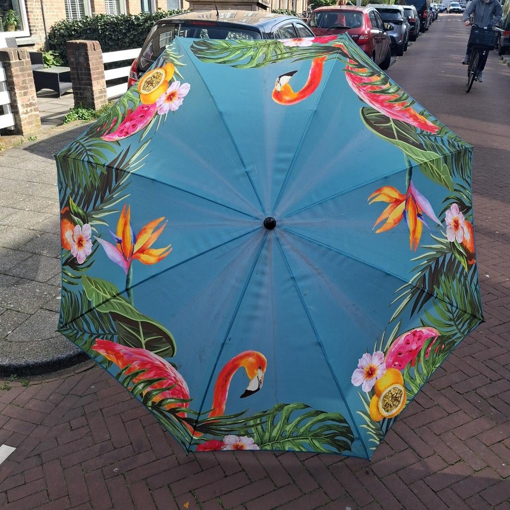 Parasol 2 meter diameter, Ophalen