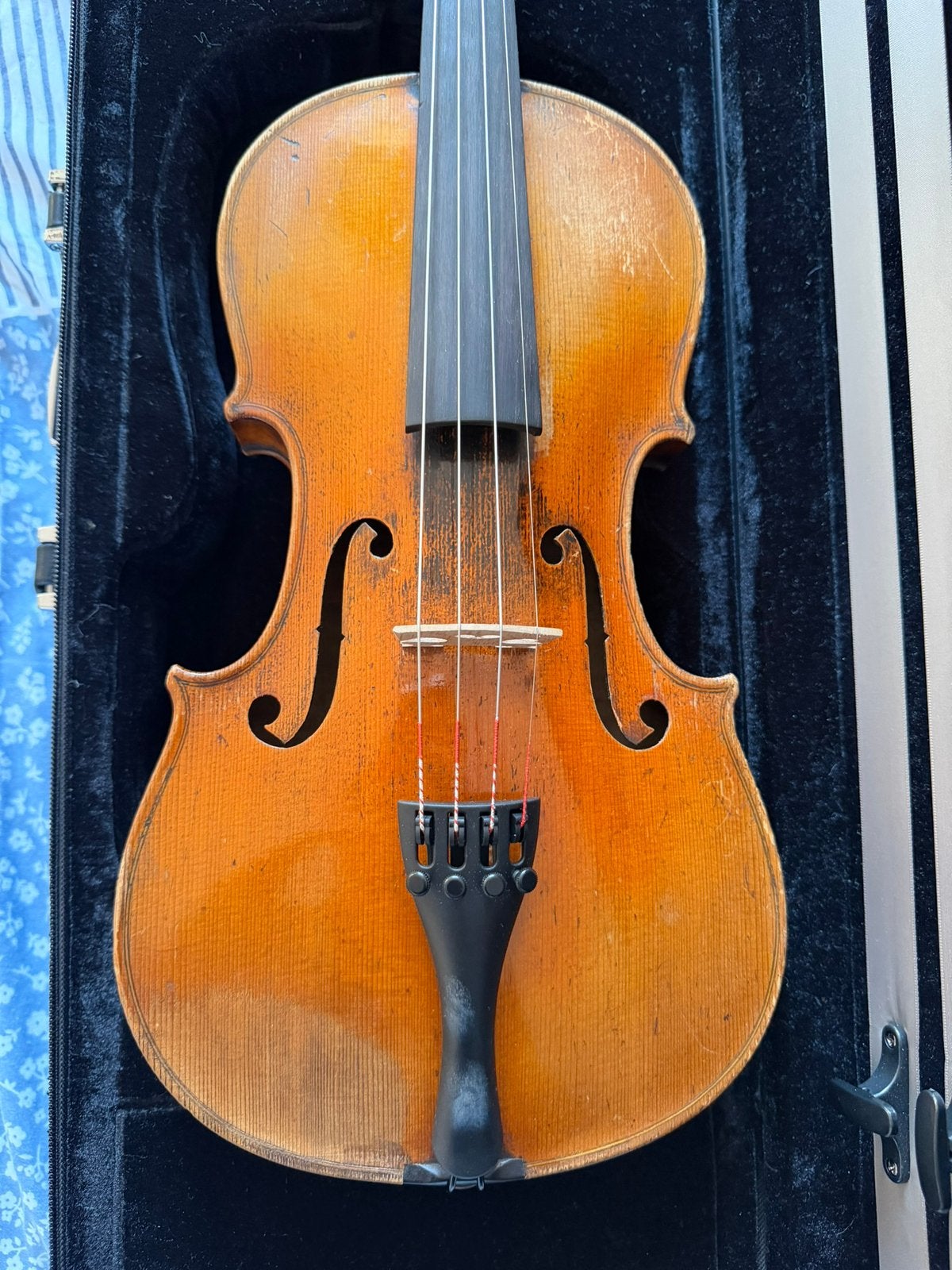 Oude 4/4 viool, Muziek en Instrumenten, Strijkinstrumenten | Violen en Altviolen, Gebruikt, Viool, Ophalen of Verzenden, 4/4-viool