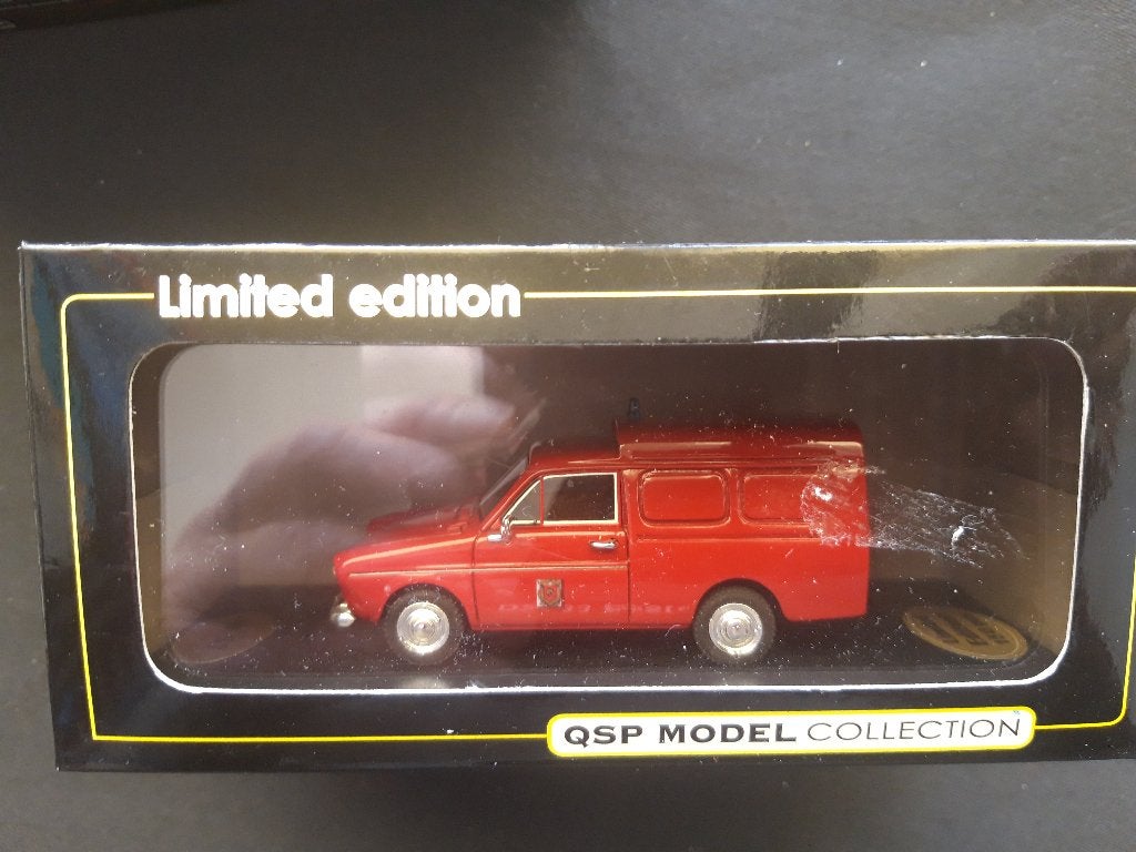 Daf 33 brandweer bestelwagen 1:43 QSP models, Hobby en Vrije tijd, Modelauto's | 1:43, Ophalen of Verzenden, Zo goed als nieuw