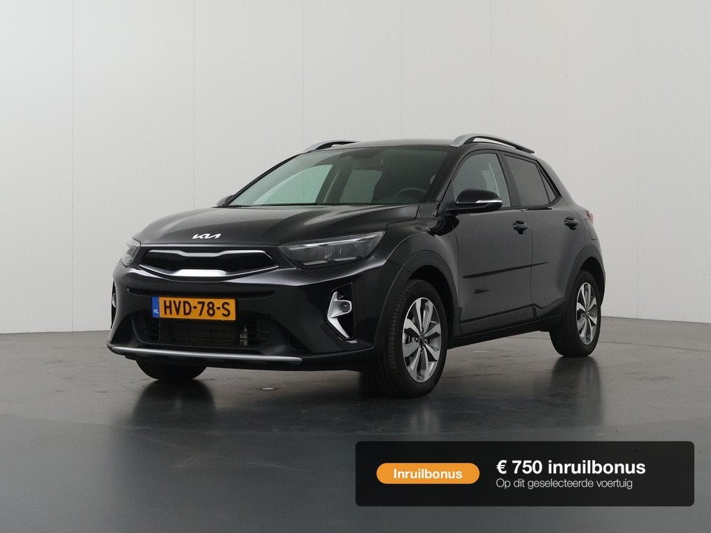 Kia Stonic 1.0 T-GDi MHEV DynamicPlusLine | Keyless | Naviga, Auto's, Kia, Voorwielaandrijving, Zwart, Origineel Nederlands, Bedrijf