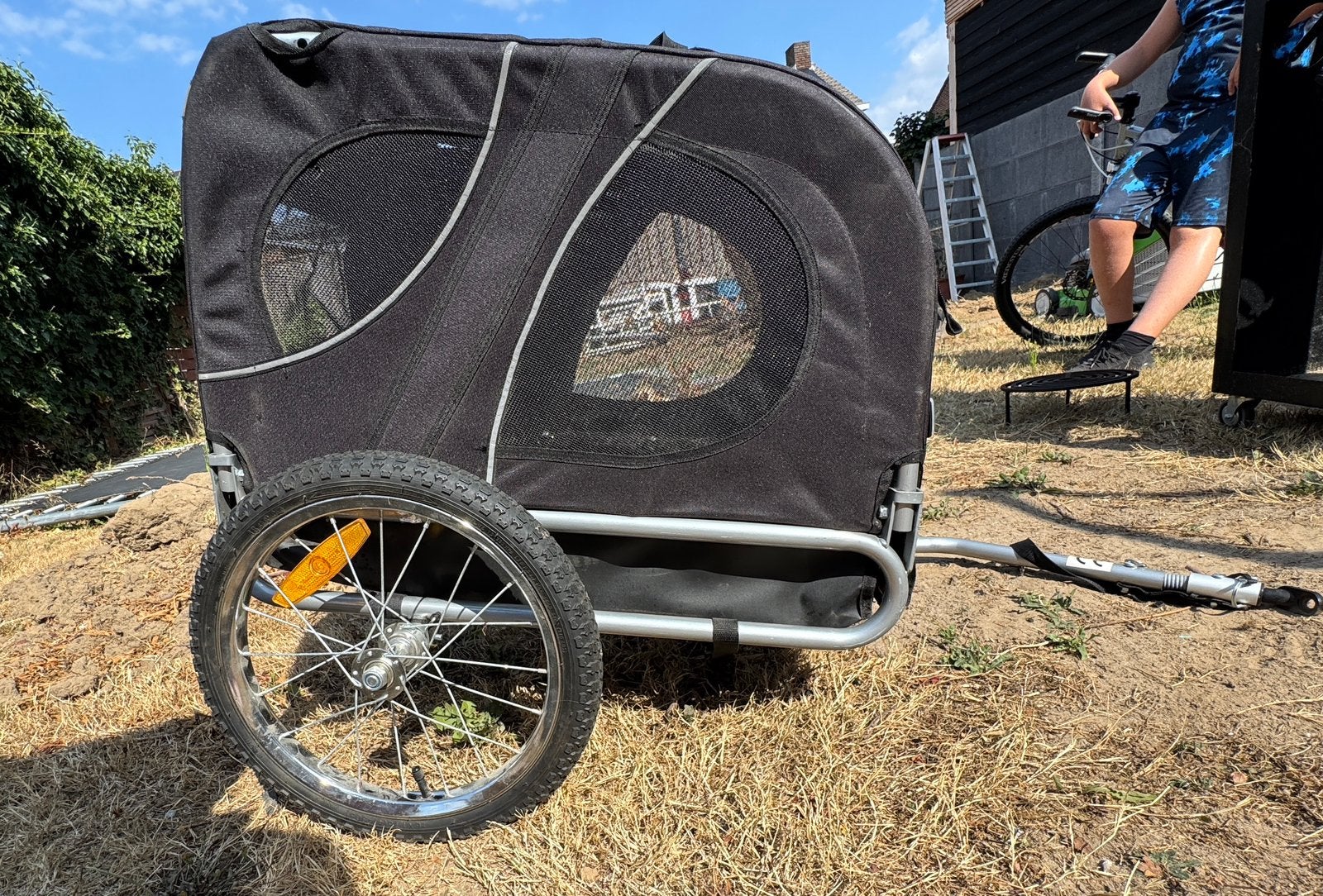Sundvall Hondenkar - Comfortabel en Veilig, Gebruikt, Opvouwbaar, 20 tot 40 kg, Ophalen of Verzenden