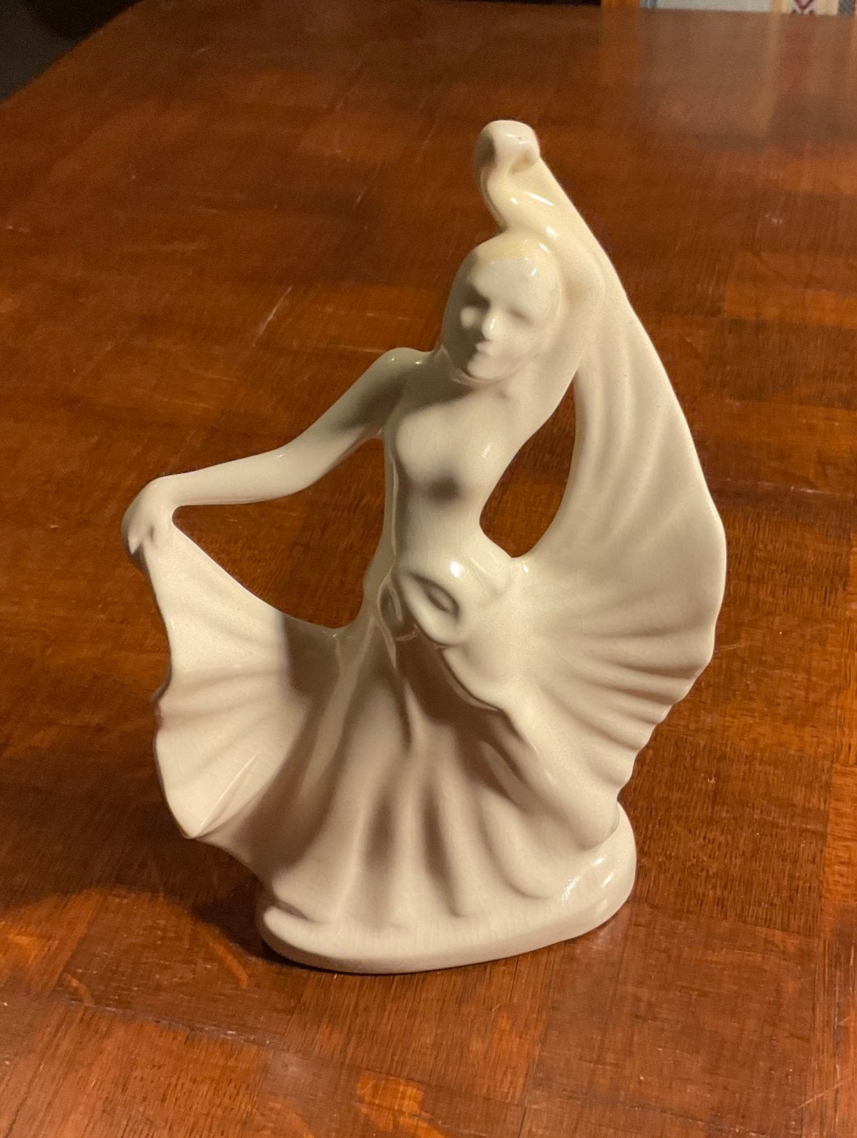Plateel Art Deco Danseres, Ophalen of Verzenden, Zo goed als nieuw, Dier