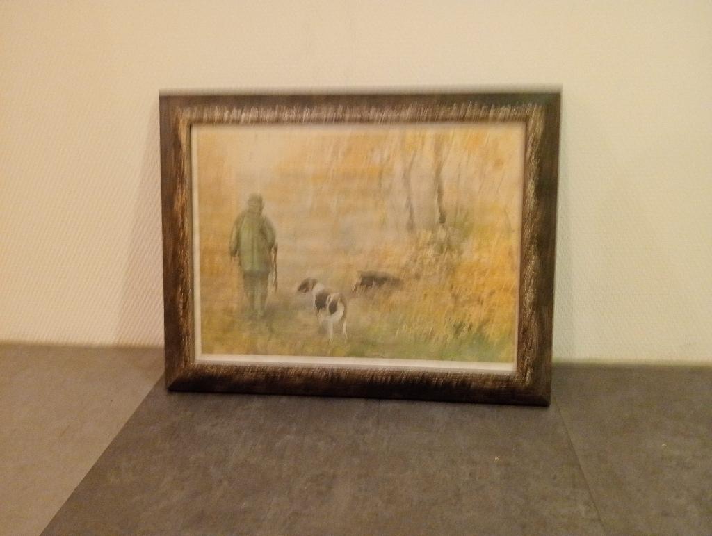 Vintage lijst ca,36x37cm, Ophalen