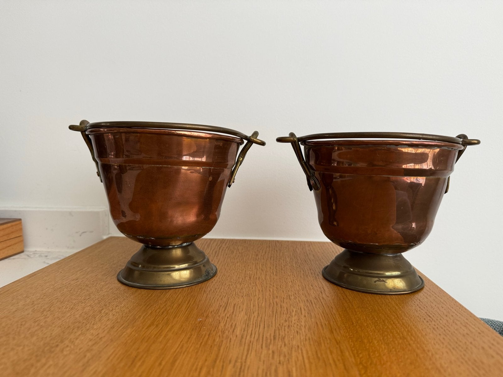 Antieke Koperen Emmers, Antiek en Kunst, Antiek | Koper en Brons, Ophalen of Verzenden, Koper