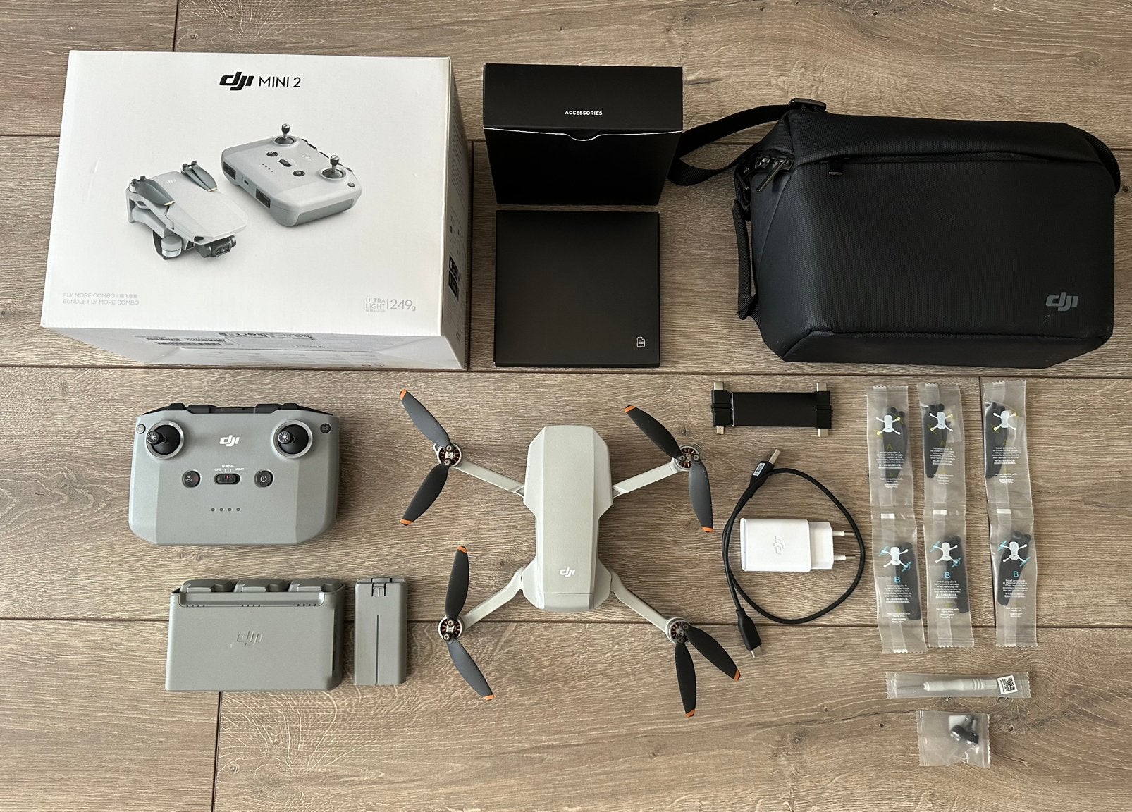 Dji Mini 2 drone fly more combo || Complete set!, Audio, Tv en Foto, Drones, Gebruikt, Ophalen of Verzenden