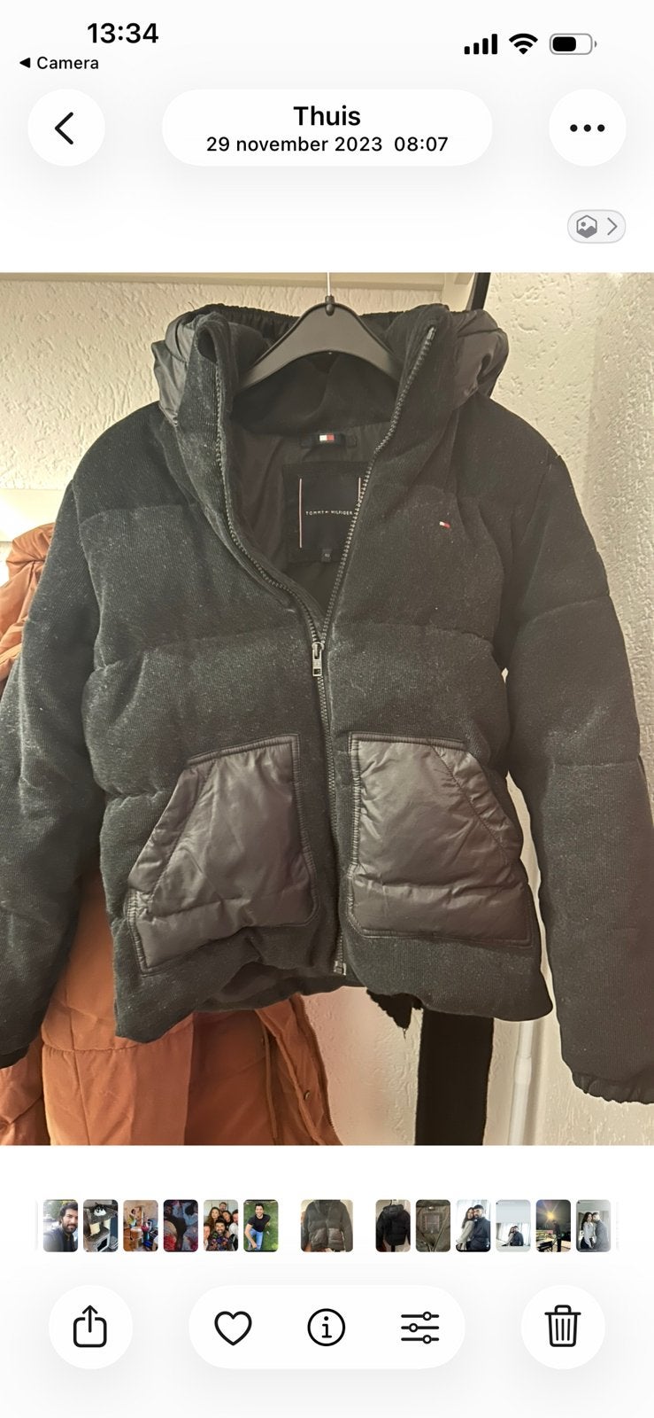 Winterjas tommy hilfiger 152, Ophalen of Verzenden, Zo goed als nieuw, Jongen, Jas
