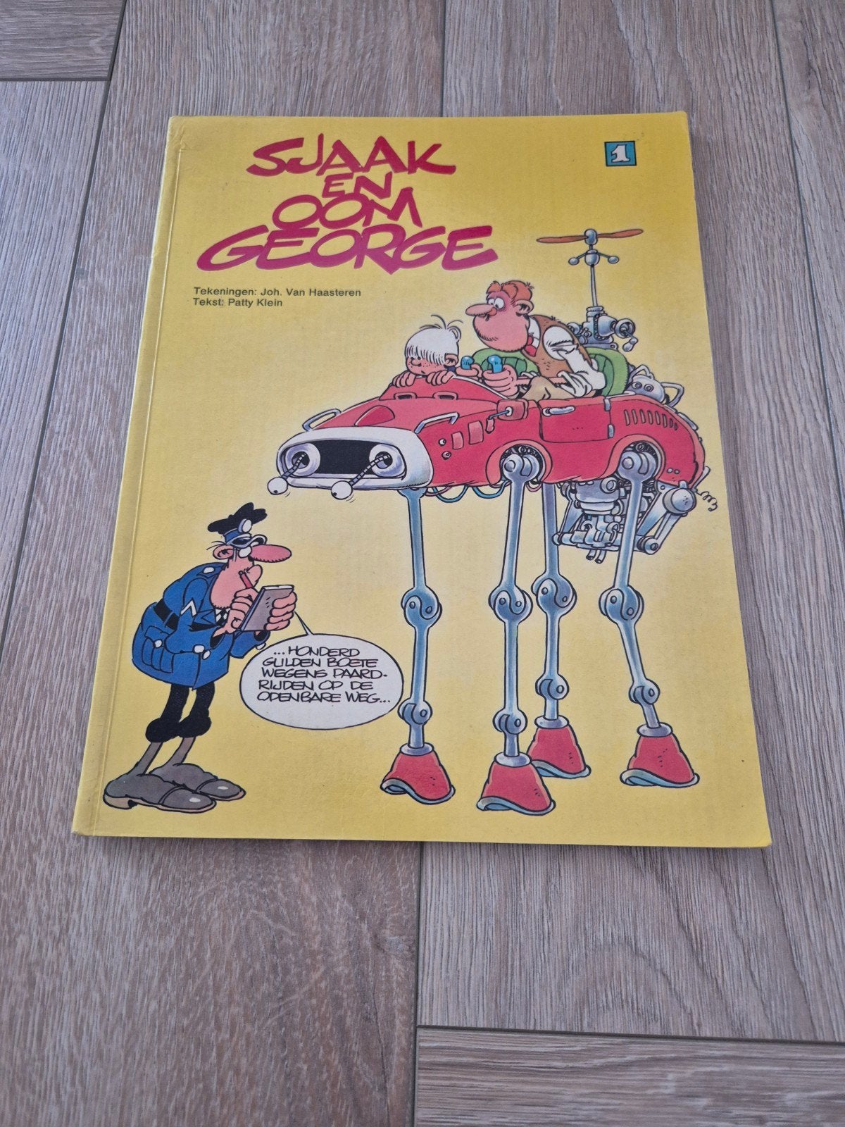 Sjaak en Oom George - Stripboek nr. 1, Ophalen of Verzenden