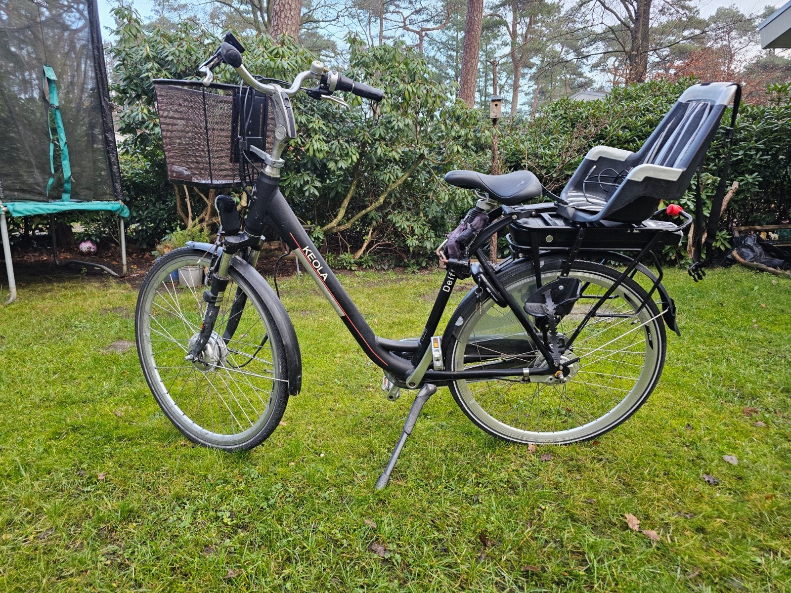 Elektrische mama fiets Koala met kinderzitje, Ophalen of Verzenden, Gebruikt, Overige merken