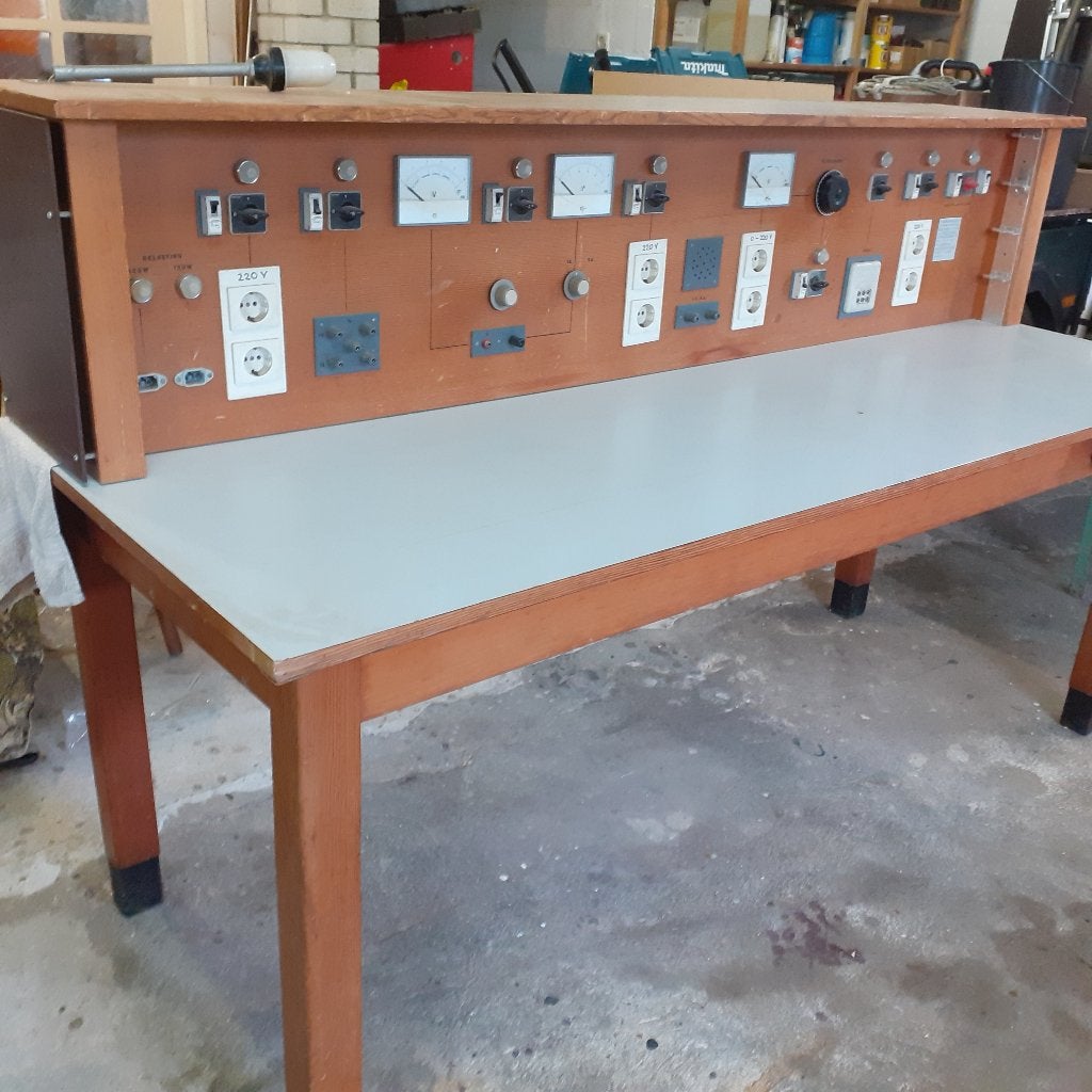 Electronica/elektro meettafel, Ophalen, Gebruikt