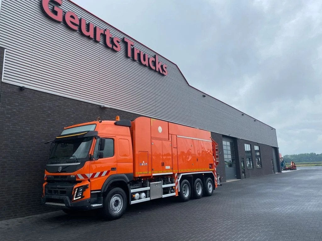 Volvo FMX 510 8X4 TRIDEM + MTS DINO 5 SAUGBAGGER/SUCTIONEXAV, Auto's, Automaat, Euro 6, Overige kleuren, Diesel